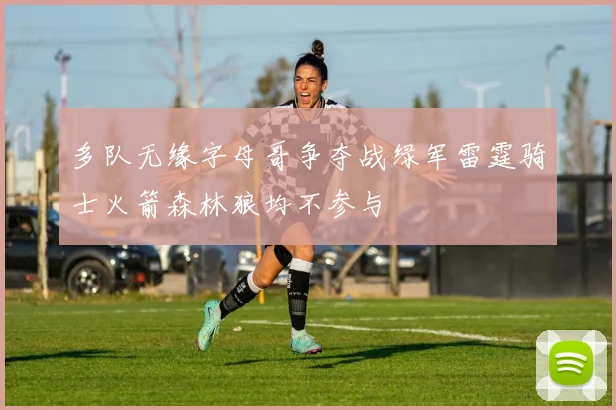 多队无缘字母哥争夺战绿军雷霆骑士火箭森林狼均不参与
